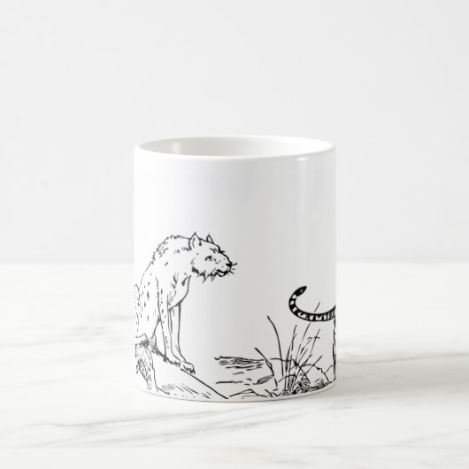 Mug Monochrome Jungle Trio Kaffeetasse (Mittel)