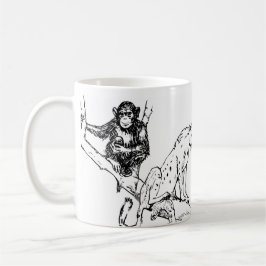 Mug Monochrome Jungle Trio Kaffeetasse