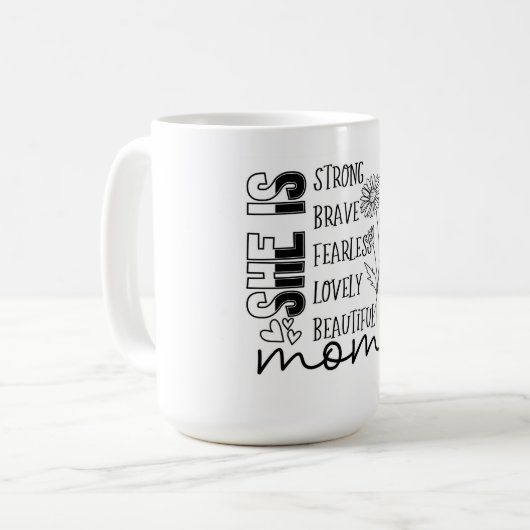 Mug Mother's Day Reihe 4-12 Kaffeetasse (Vorderseite Links)
