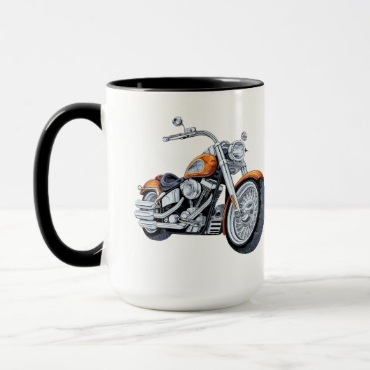 Mug Motorcycle Tasse (Links)