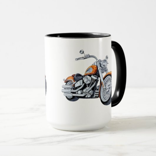 Mug Motorcycle Tasse (VorderseiteRechts)