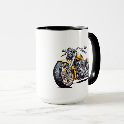 Mug Motorcycle Tasse (VorderseiteRechts)