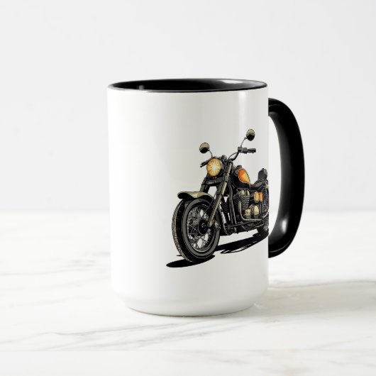 Mug Motorcycle Tasse (VorderseiteRechts)