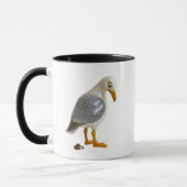 Mug Mouette sieht sich sein Kind an. Tasse (Links)
