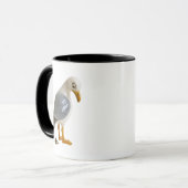 Mug Mouette sieht sich sein Kind an. Tasse (Vorderseite Links)