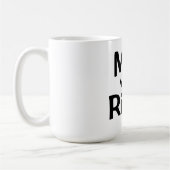 Mug/Mr berichtigen mit dem Schnurrbart Kaffeetasse (Links)