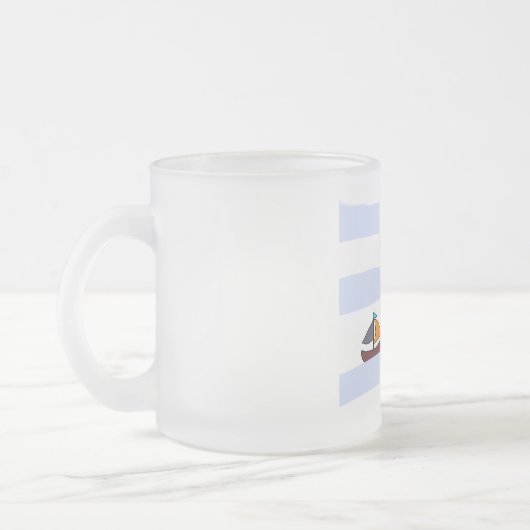 MUG NAVY MATTGLASTASSE (Links)