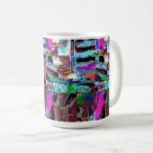 Mug – Neon Pulse Kaffeetasse (VorderseiteRechts)