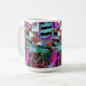 Mug – Neon Pulse Kaffeetasse (Vorderseite Links)
