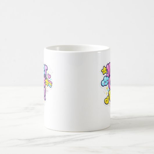 MUG - Never Give Up Kaffeetasse (Mittel)