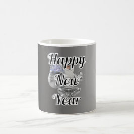 Mug New Year with Happy party Kaffeetasse