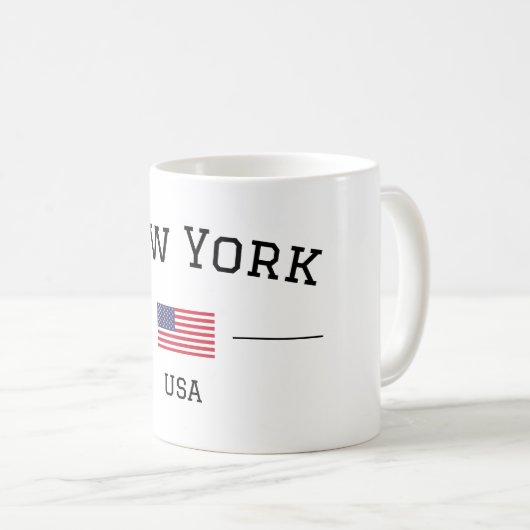 Mug New York Kaffeetasse (VorderseiteRechts)