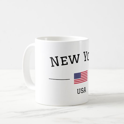 Mug New York Kaffeetasse (Vorderseite Links)