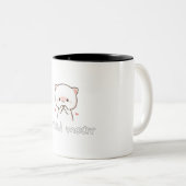 Mug of Sleepy Cat– Need Moar Naps Zweifarbige Tasse (VorderseiteRechts)