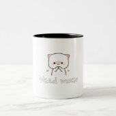 Mug of Sleepy Cat– Need Moar Naps Zweifarbige Tasse (Mittel)