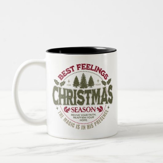 Mug of Warmth: Another Cup of Hot Chocolate Zweifarbige Tasse (Links)