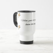 Mug on the theme of motivation. reisebecher (Vorderseite Links)