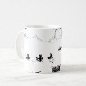 Mug - Oswald - Running from the Lion Background Ed Kaffeetasse (Vorderseite Links)