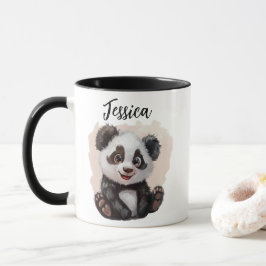 Mug Panda Personnalisé – Custom Panda Coffee Mug  Tasse