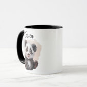 Mug Panda Personnalisé – Custom Panda Coffee Mug Tasse (Vorderseite Links)