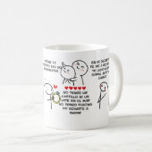 Mug "Pero Te Quiero" - Un regalo con sentimiento Kaffeetasse (VorderseiteRechts)