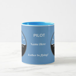 Mug Piloten-Lageanzeige Tasse