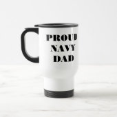 Mug Proud Navy Dad Reisebecher (Links)