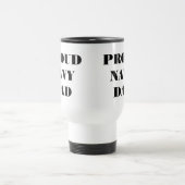 Mug Proud Navy Dad Reisebecher (Mittel)