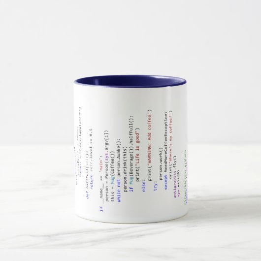 Mug.py: Kaffee-Tasse für Tasse (Zentrum)