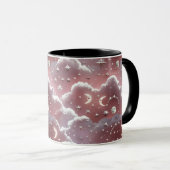 Mug - Quartz Pink Celestial Moon Tasse (VorderseiteRechts)
