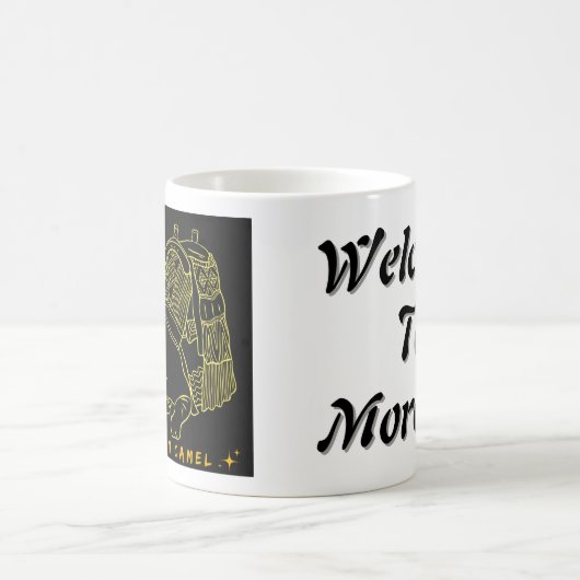 Mug Reise "Welcome to Morocco" Kaffeetasse (Mittel)