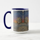 Mug – Roaring Sunset Lion Tasse (Links)