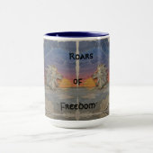 Mug – Roaring Sunset Lion Tasse (Zentrum)