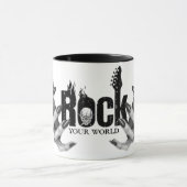 Mug Rock deine Welt Tasse (Zentrum)