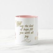 Mug: Romans 15:13 Bible Verse  Tasse (Zentrum)