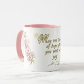 Mug: Romans 15:13 Bible Verse  Tasse (Vorderseite Links)