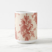 Mug, Romantic Tapestry in Red Kaffeetasse (Mittel)