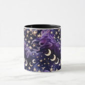 Mug - Royal Amethyst Celestial Moon Tasse (Zentrum)