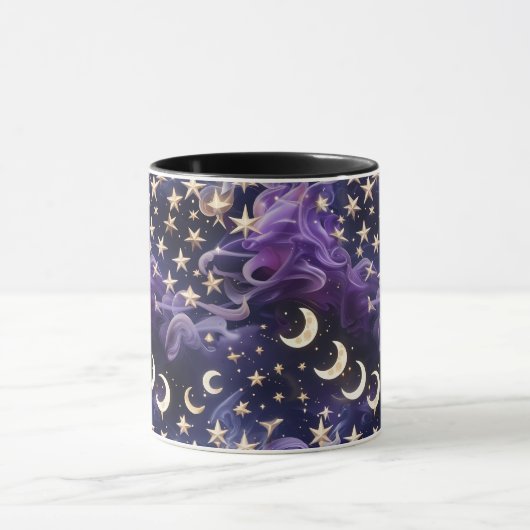 Mug - Royal Amethyst Celestial Moon Tasse (Zentrum)