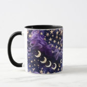 Mug - Royal Amethyst Celestial Moon Tasse (Links)