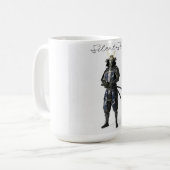 Mug samurai warrior kaffeetasse (Vorderseite Links)