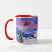 Mug Santa claus mood Tasse (Links)