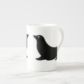 Mug - Seal silhouette Porzellantasse (Vorderseite Rechts)