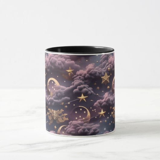 Mug - Smoky Plum Celestial Moon Tasse (Zentrum)