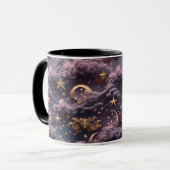 Mug - Smoky Plum Celestial Moon Tasse (Vorderseite Links)