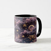 Mug - Smoky Plum Celestial Moon Tasse (VorderseiteRechts)