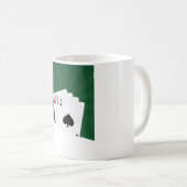 Mug solitaire carte kaffeetasse (VorderseiteRechts)