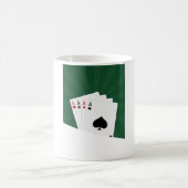 Mug solitaire carte kaffeetasse (Mittel)