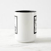 Mug. SpaceDog. Tasse (Zentrum)