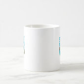 Mug St. Barthélemy Vibes Wird Tropischer Strand Kaffeetasse (Mittel)